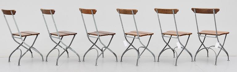 STOLAR, 6 st, Byarums Bruk, Modell "Classic no 2", 1900-talets andra hälft.