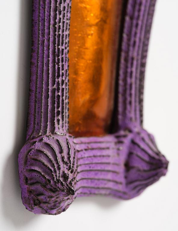 Mårten Medbo, väggskulptur/spegel, Konstfack, Stockholm, 1992.