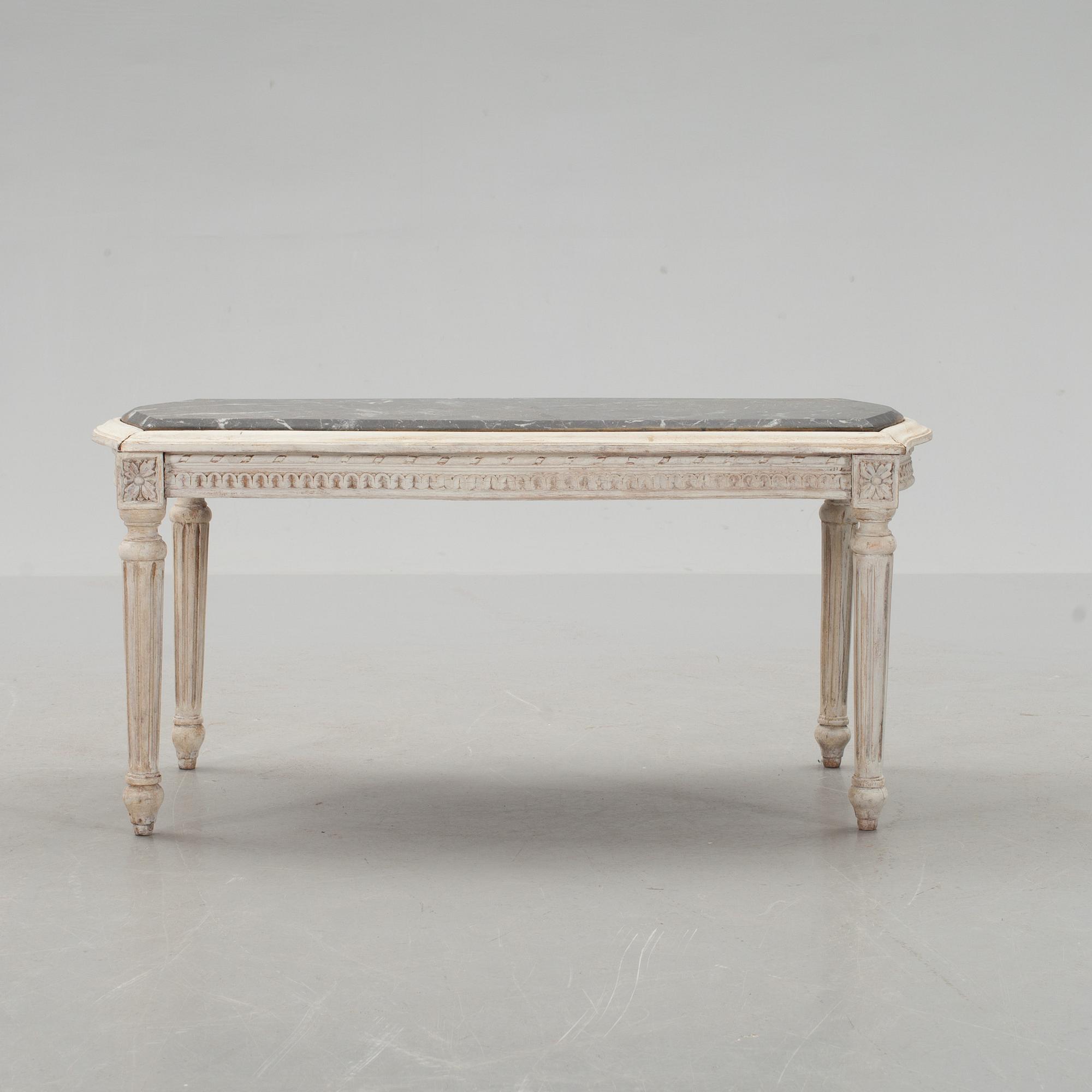 SOFFBORD/SIDEBOARD, gustaviansk stil.