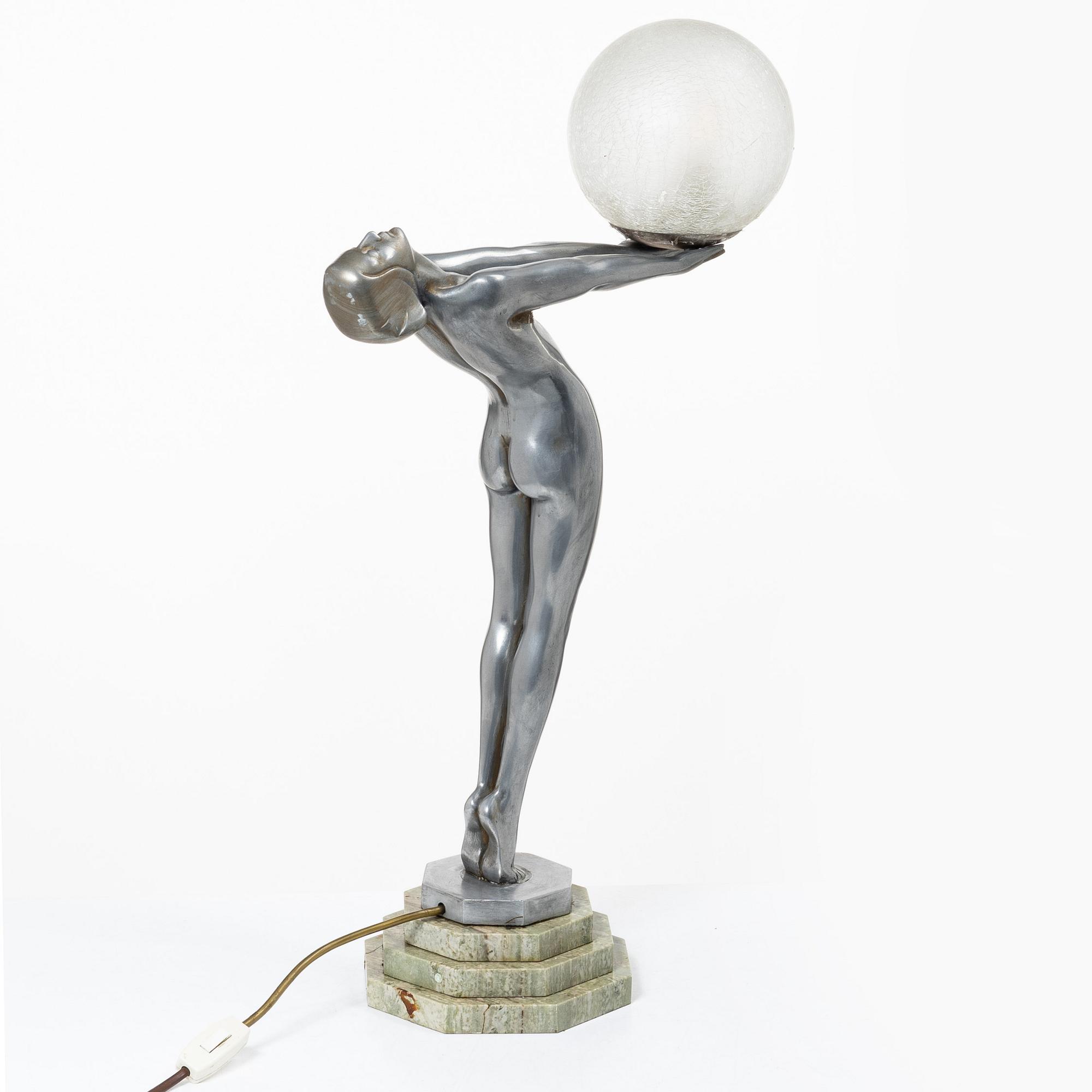 Bordslampa, Art Deco stil, 1900-tal.