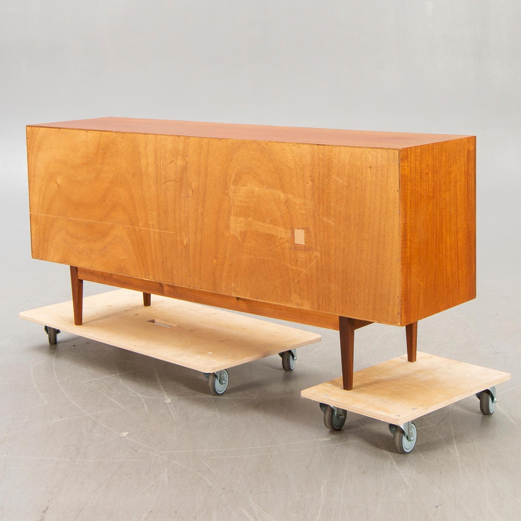 A 1960s teak sideboard.