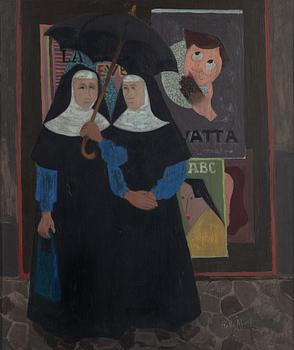 Pelle Åberg, Outside the tobacco shop.