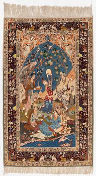 Matta, semiantik Isfahan, ca 177 x 108 cm.