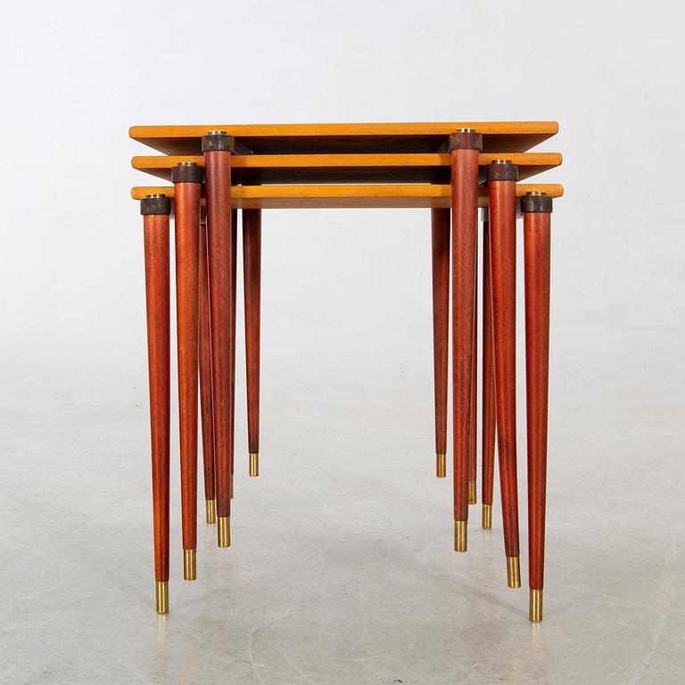 Satsbord, 3 delar, 1950-tal.