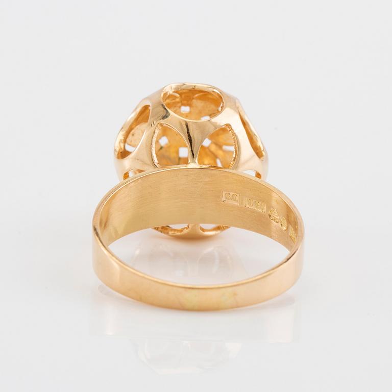 Ring 18K gold, Alton Falköping 1970.