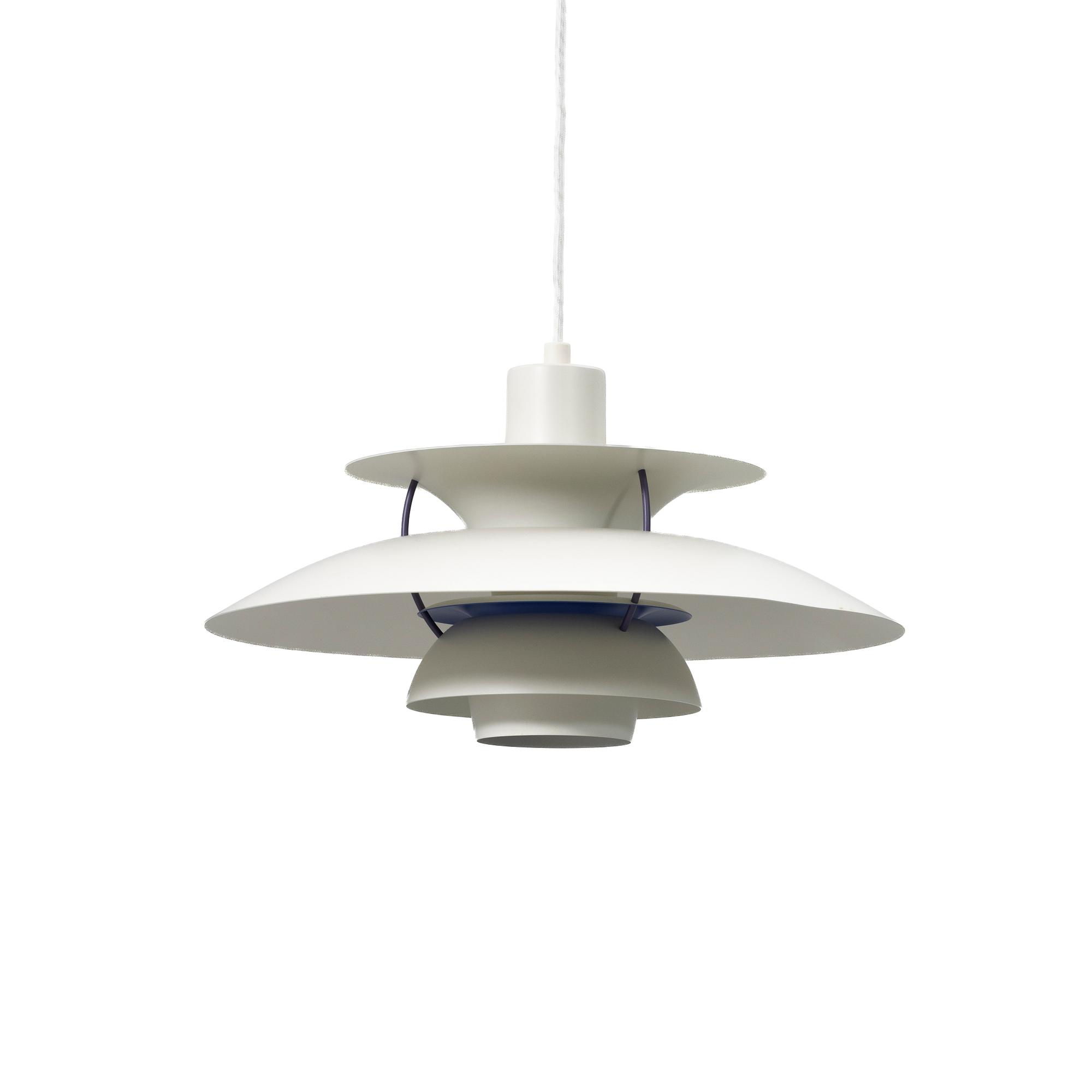 Poul Henningsen, taklampa, "PH 5", Louis Poulsen, Danmark.