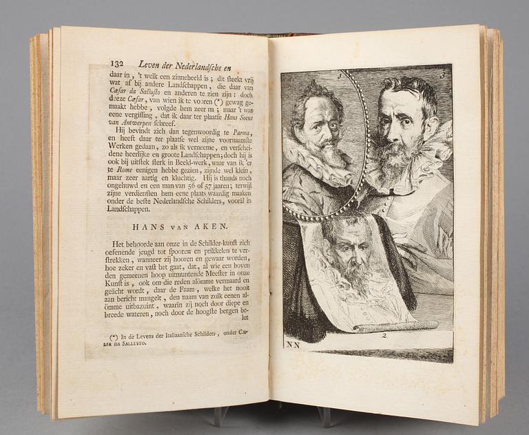 BOK, 2 bd. Karel van Mander - Amsterdam 1764.