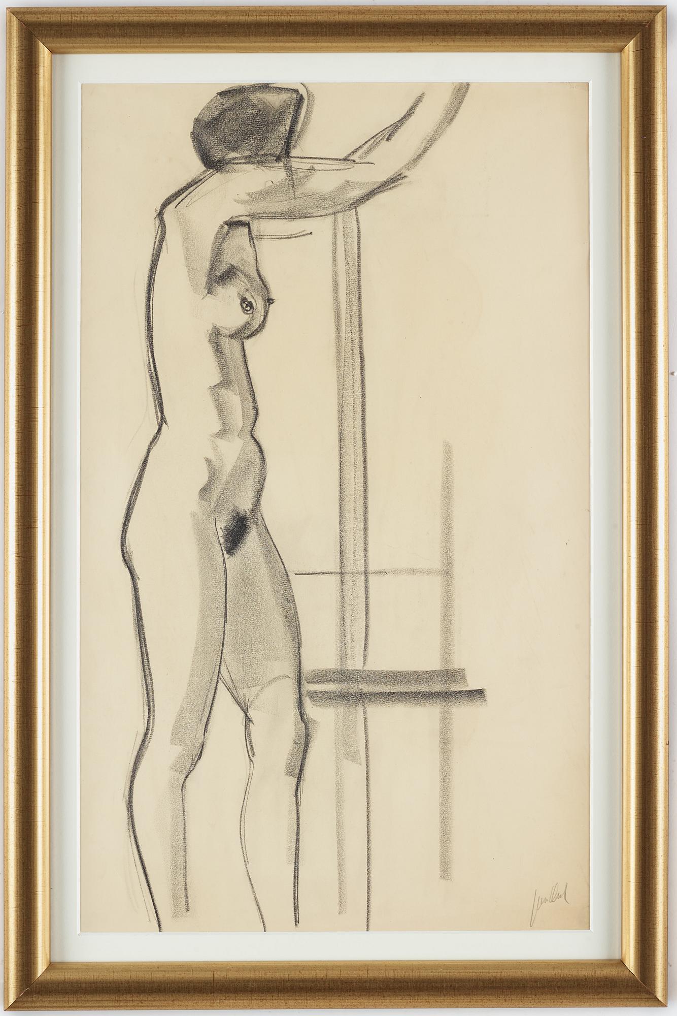 John Jon-And, pencil, signed.