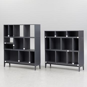 Julien de Swedt, hyllsystem, 24 delar, "Stacked", MUUTO, Danmark, 2000-tal.