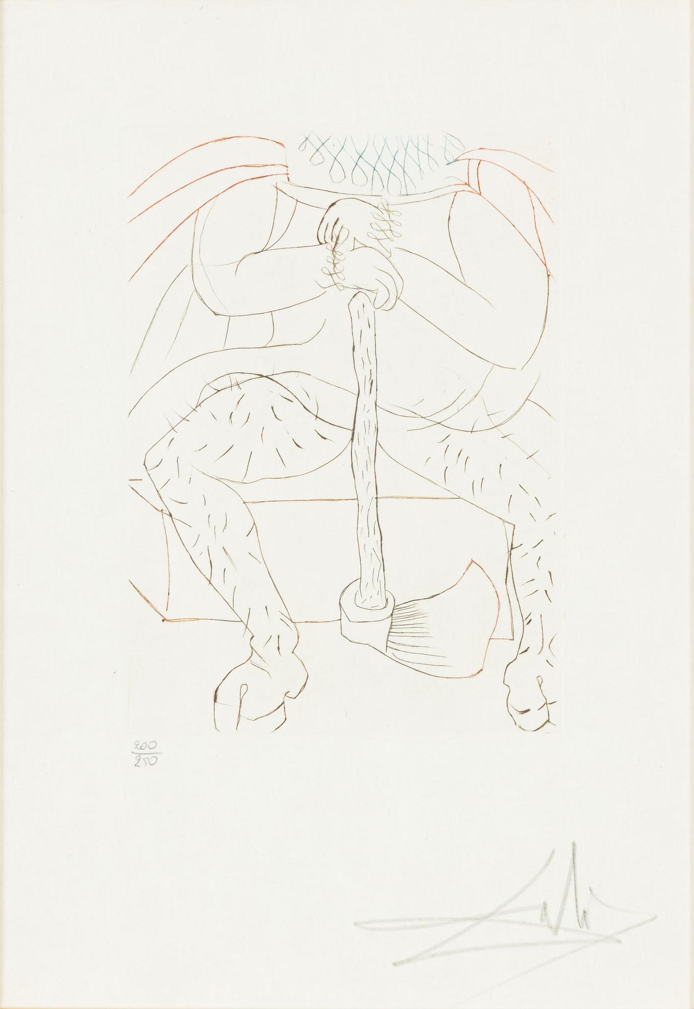 Salvador Dalí, "Henry VIII".