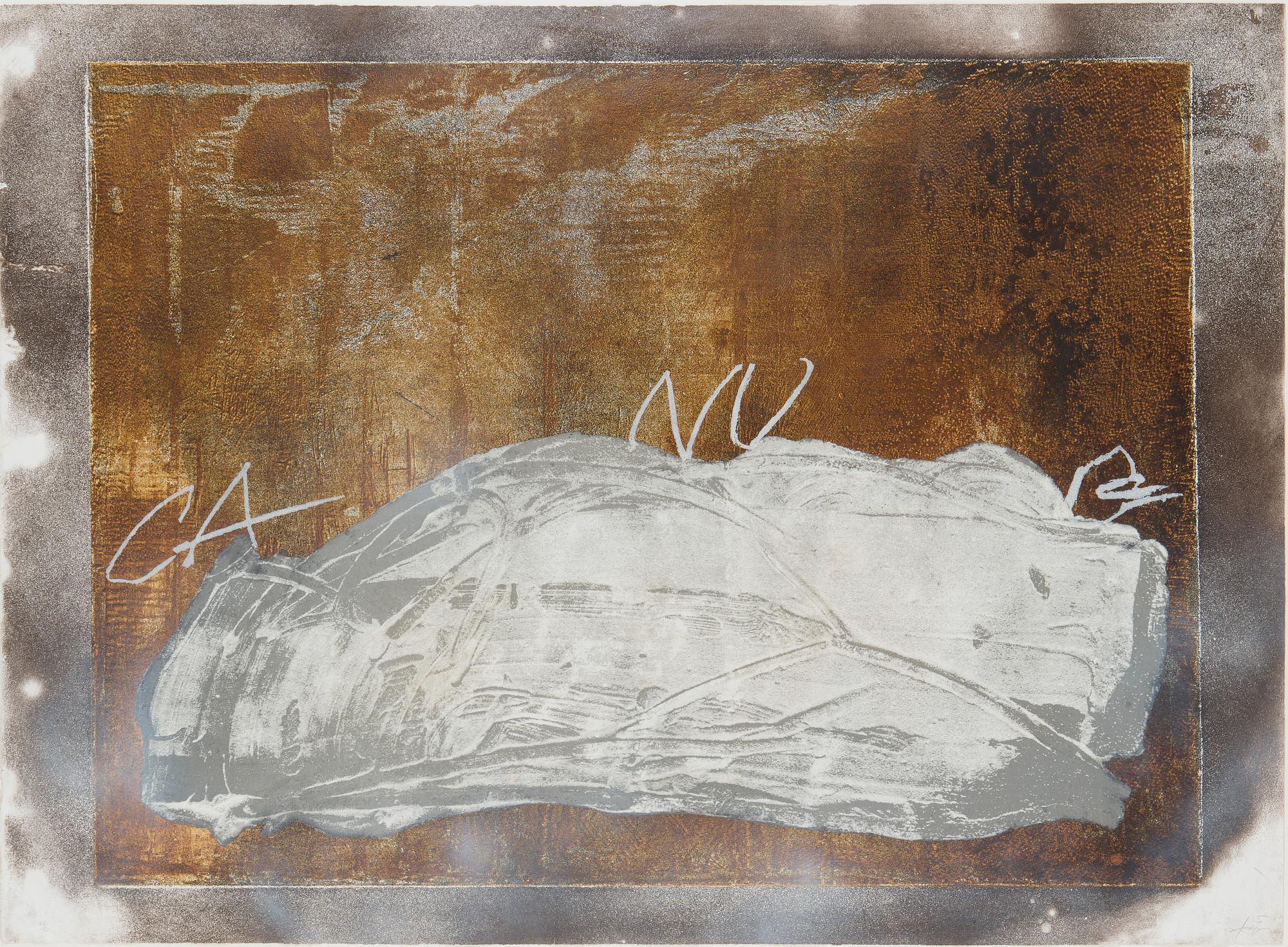 Antoni Tàpies, "Nu".