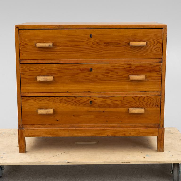 Chest of drawers, functionalist, circa the mid-20th century.