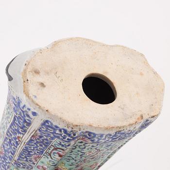 A large Chinese porcelain figure, second half of the 20th Century.