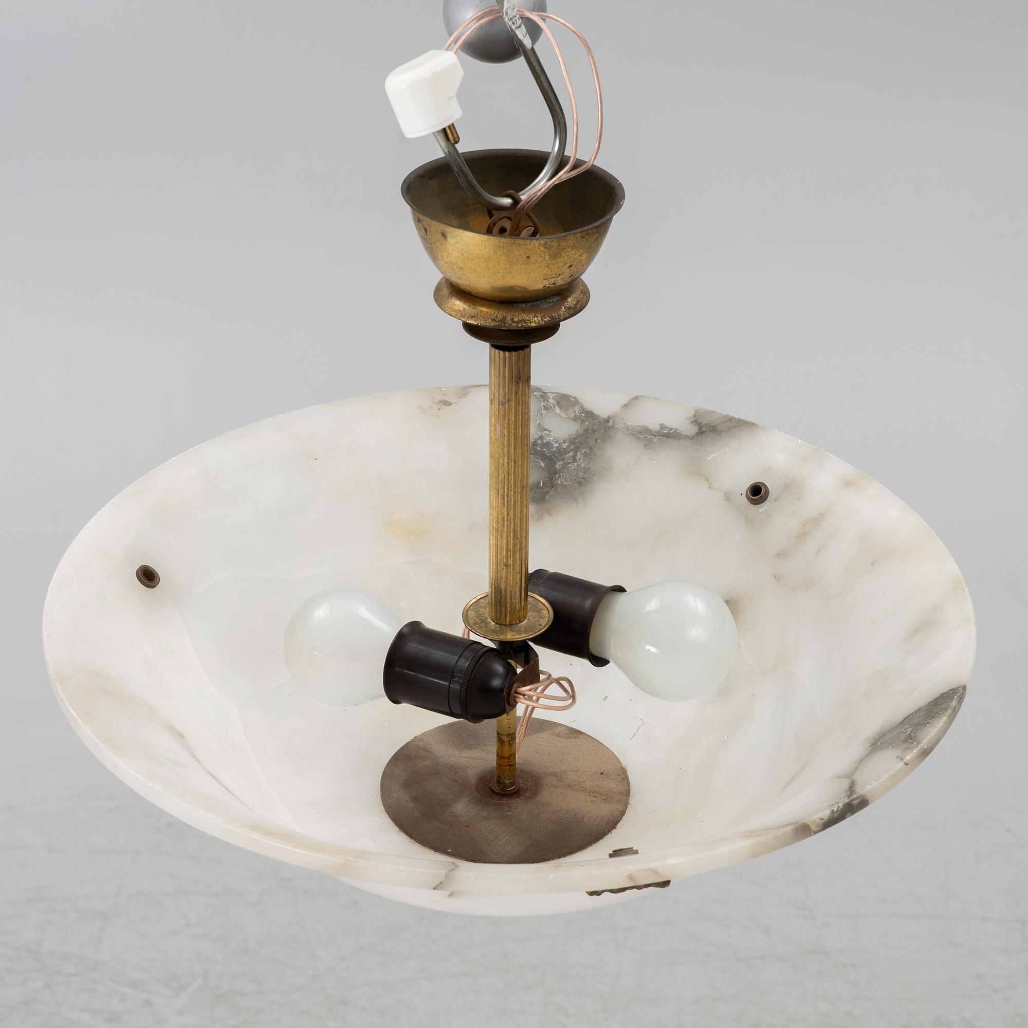 Ceiling lamp, first half of the 20th century.