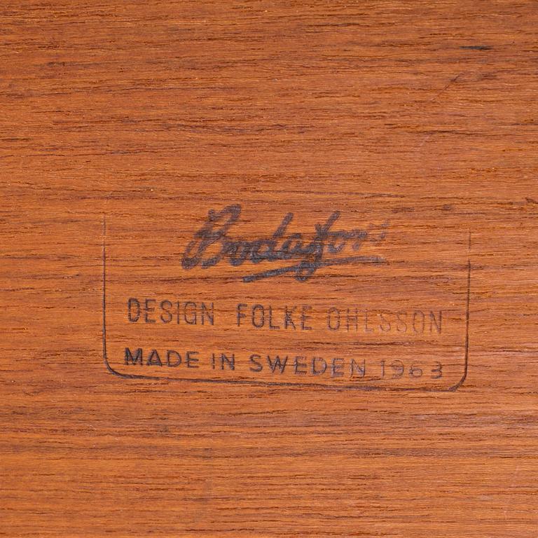 SOFFBORD, Folke Olsson, Bodafors, 1963.