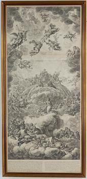 GEORG CHRISTHOP EIMMART,  engraving, after Ehrenstrahl.