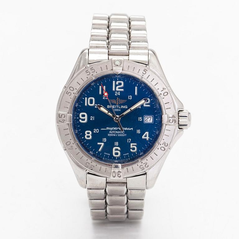 Breitling, SuperOcean, Chronometre, armbandsur, 41,5 mm.