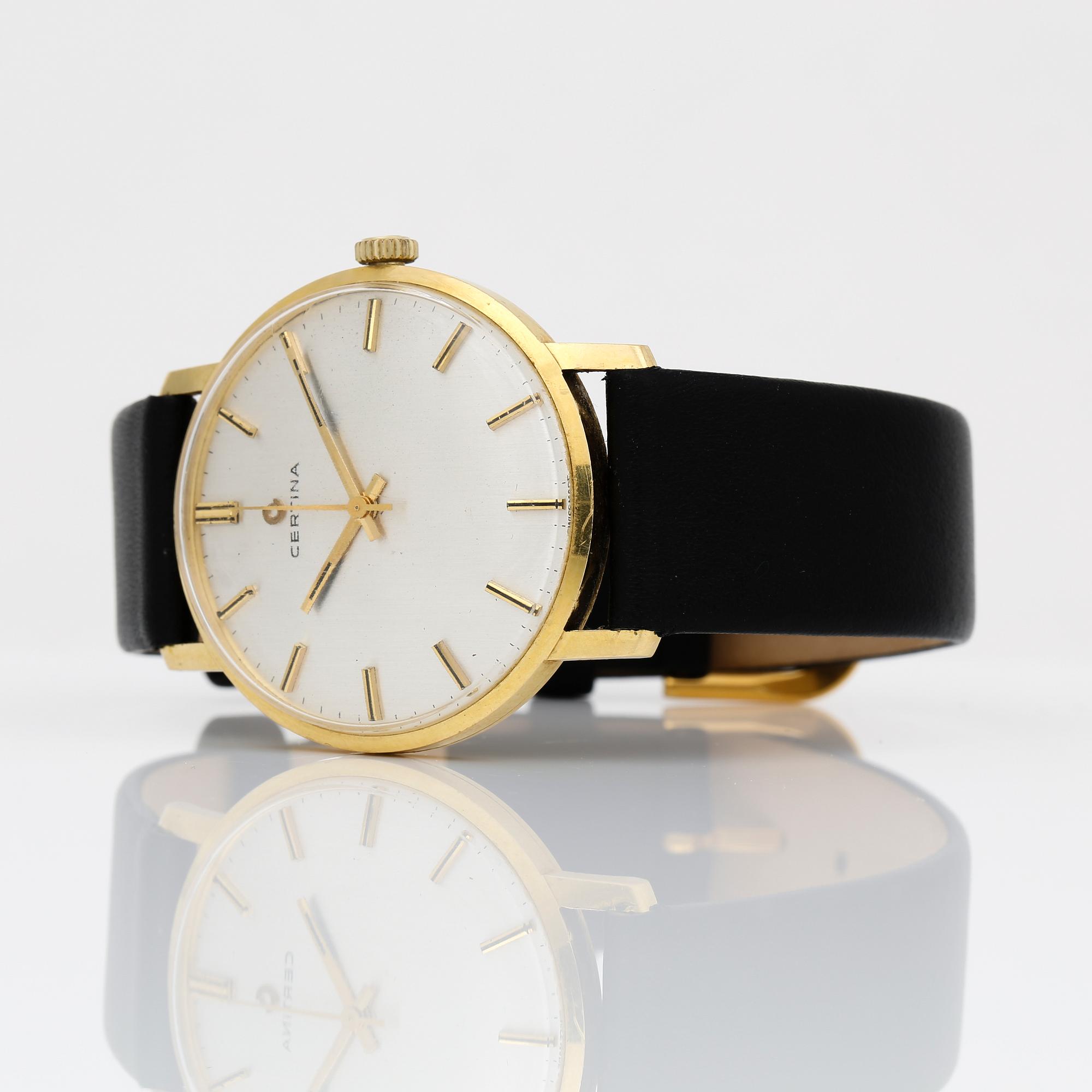 ARMBANDSUR, 18K guld, Certina.