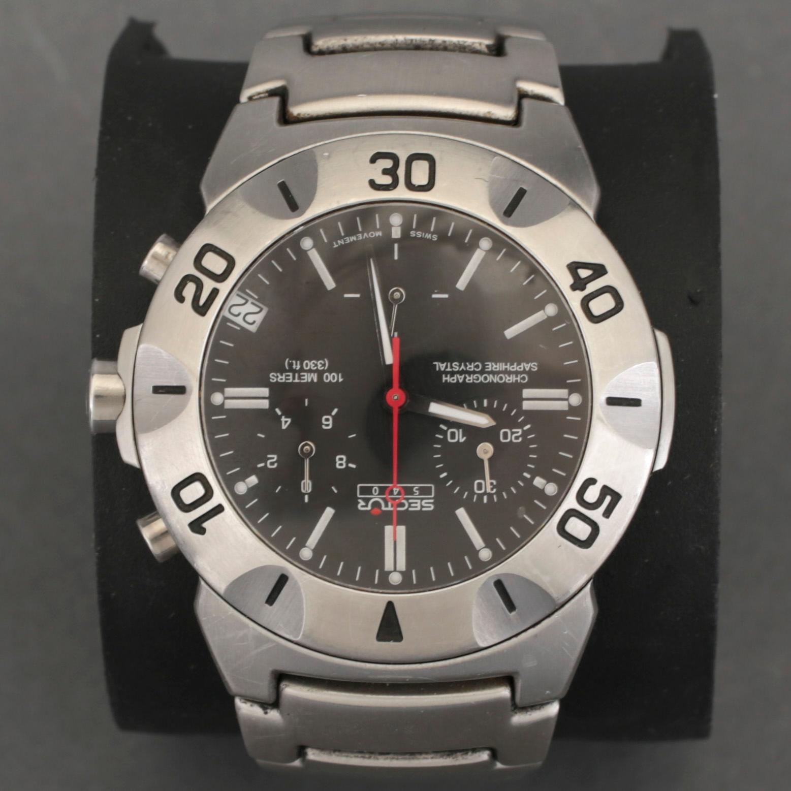 HERRARMBANDSUR, Sector Chronograph serie 540,