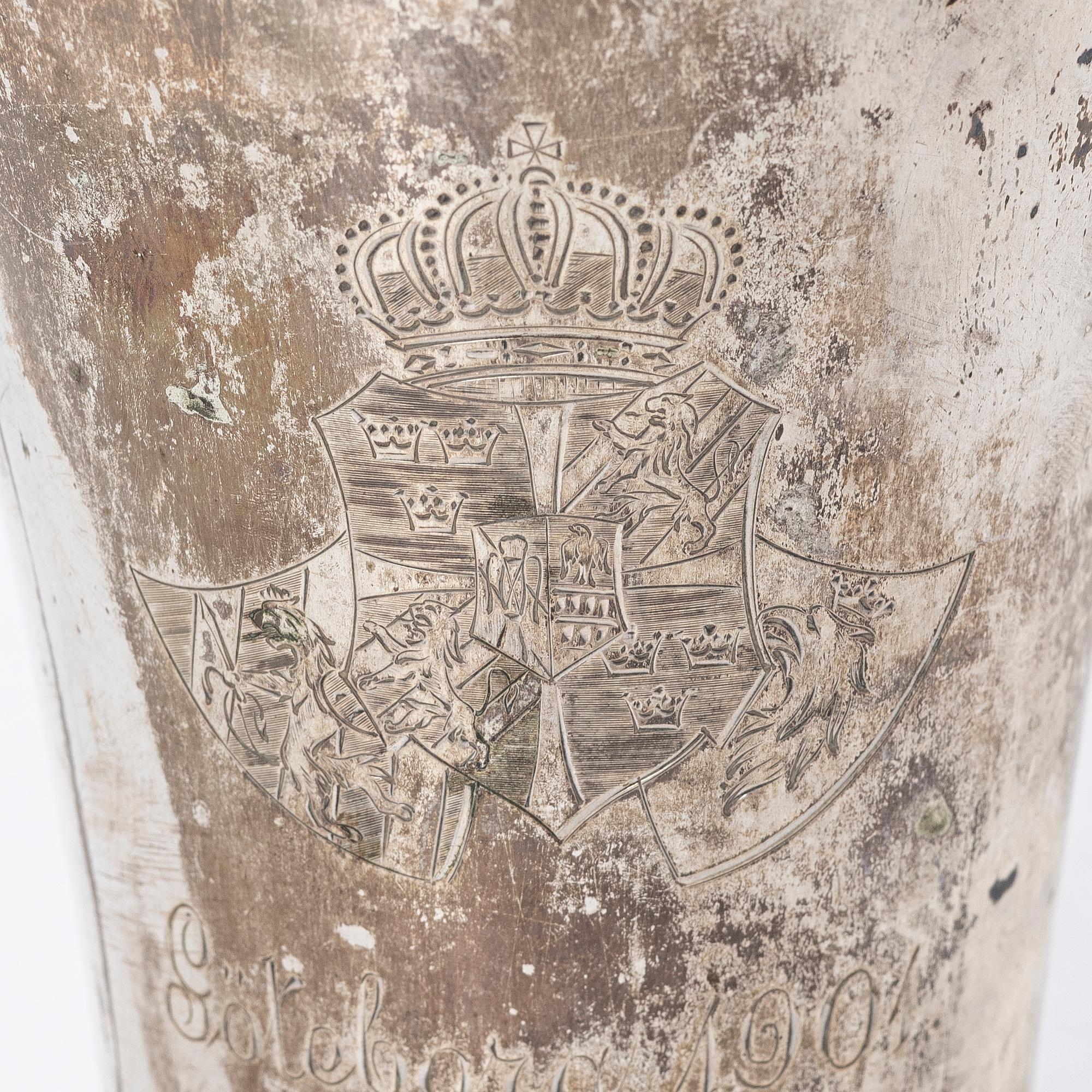 Karl Anderson, Bägare, silver, Stockholm 1901.