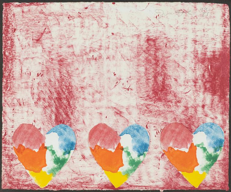 Jim Dine, Dutch Hearts: One Plate.