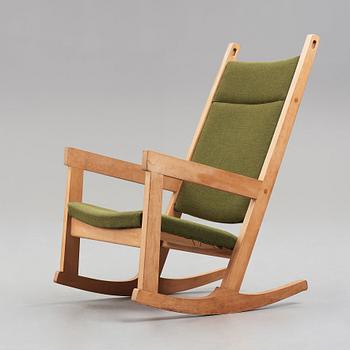 HANS J WEGNER, a rocking chair, prototype for Getama, Denmark, 1967.