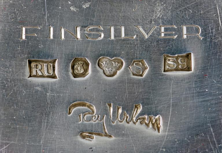 ASKFAT, silver, Rey Urban, Stockholm 1968.