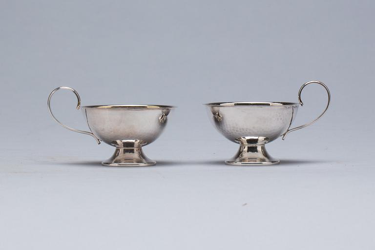 PUNCHBÄGARE, 13 st, silver.