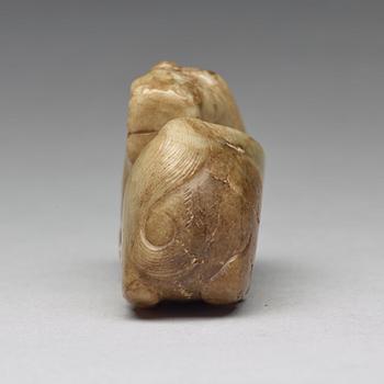 FIGURIN, nefrit. Mingdynastin (1368-1644).