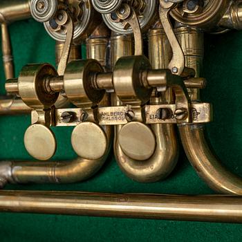 A Valve Trombone, Ahlberg & Ohlsson, Stockholm, from around the year 1900.