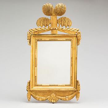 MIRROR, gustavian, early 19th Century.