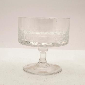 Glass service, 41 pieces, Rosenthal, "Classic Rose", 20th century.