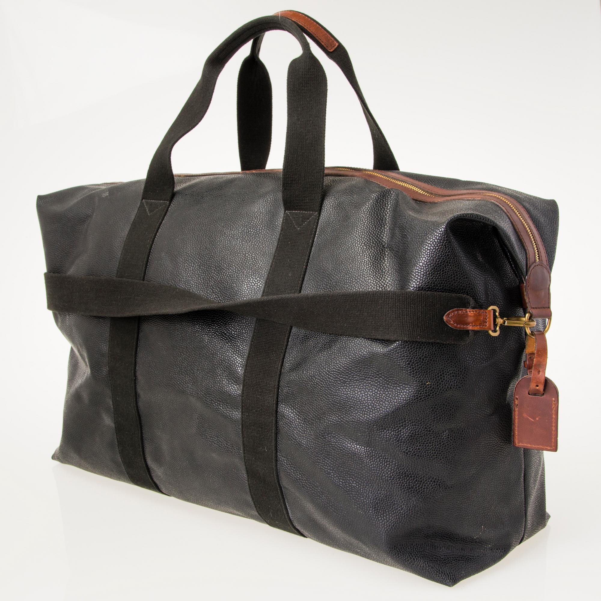 MULBERRY Large Clipper Scotchgrain Travel Bag. - Bukowskis