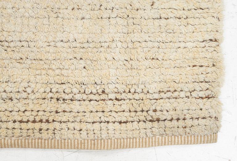 Matta, dubbelvävd, Sverige, ca 235 x 145 cm.