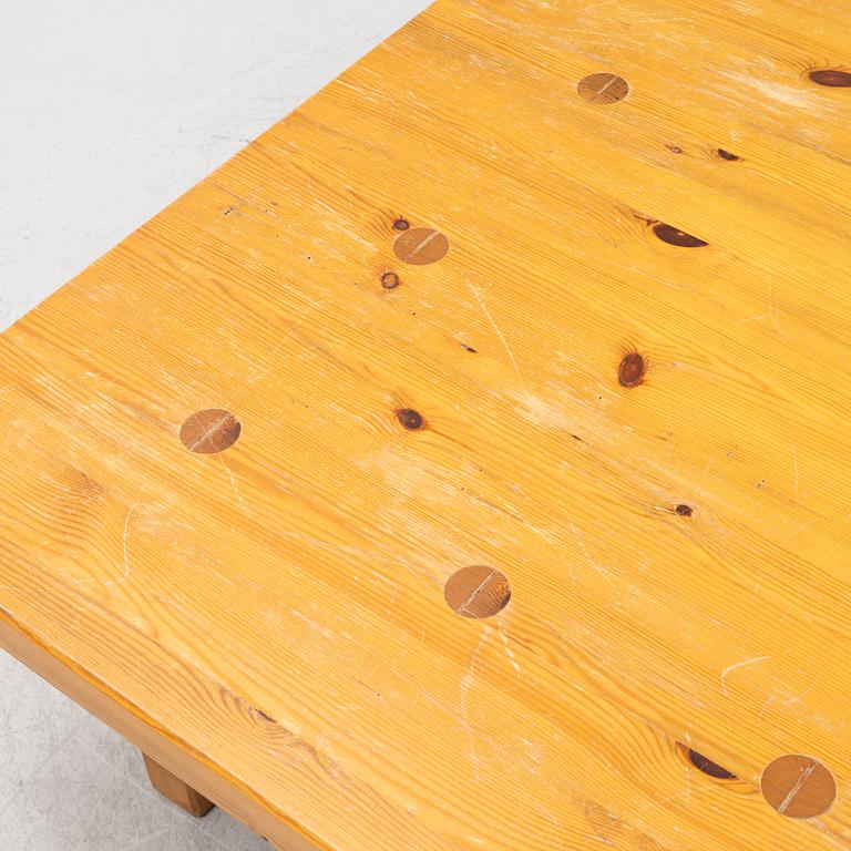 Sven Larson, a pine coffee table, second half of the 20th century.