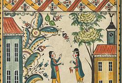 Flowering Folk Art E1281