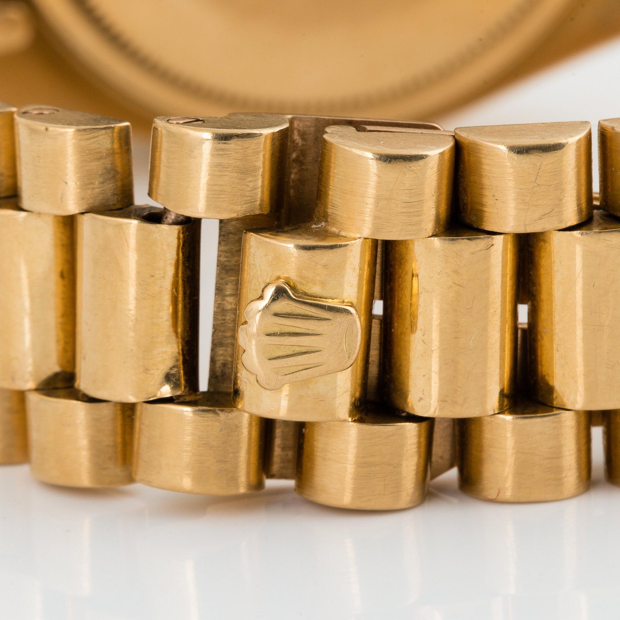 ROLEX, Day-Date, "Wood Dial".