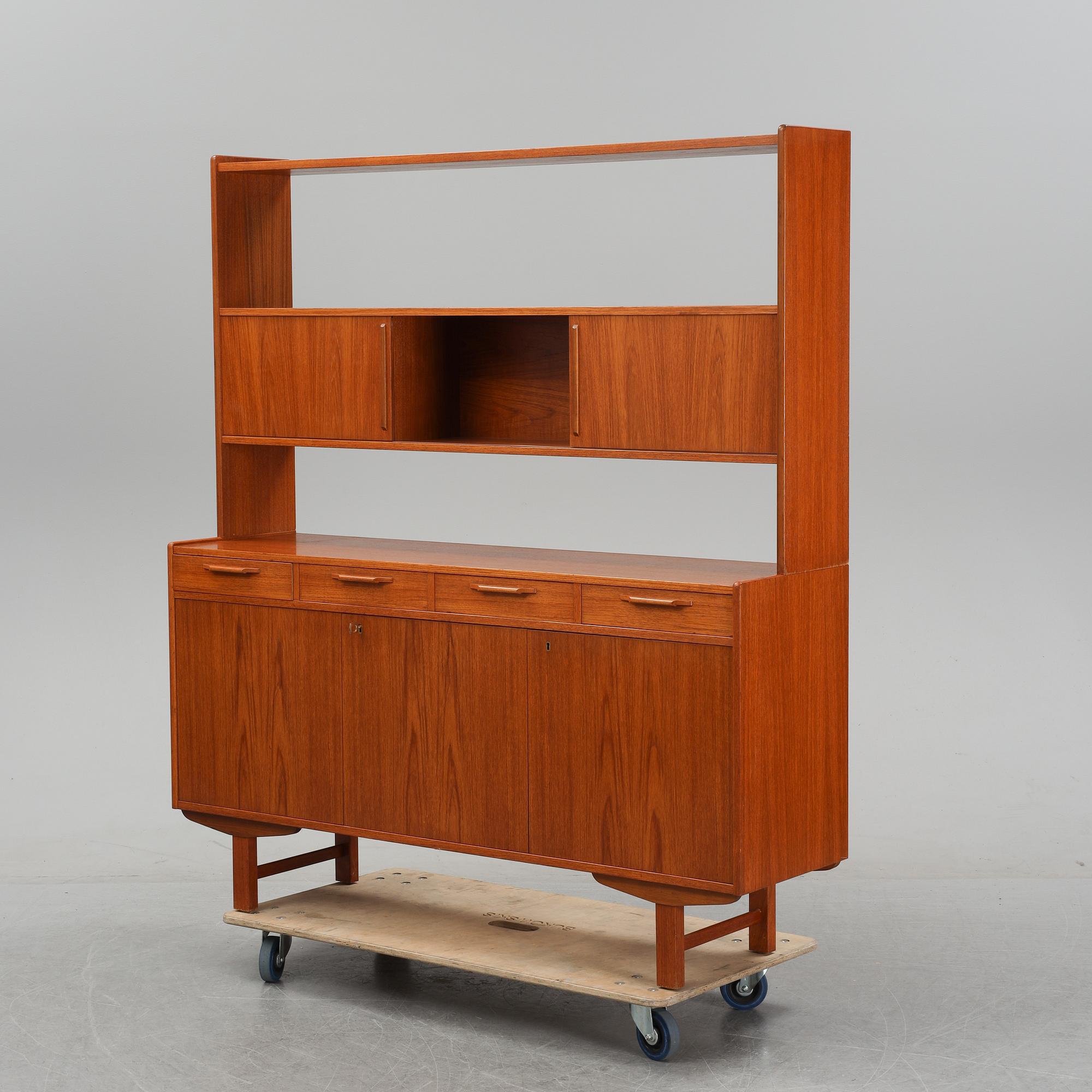 A teak veneered sideboard, AJFA Möbelfabrik, Tibro, 1950's/1960's.