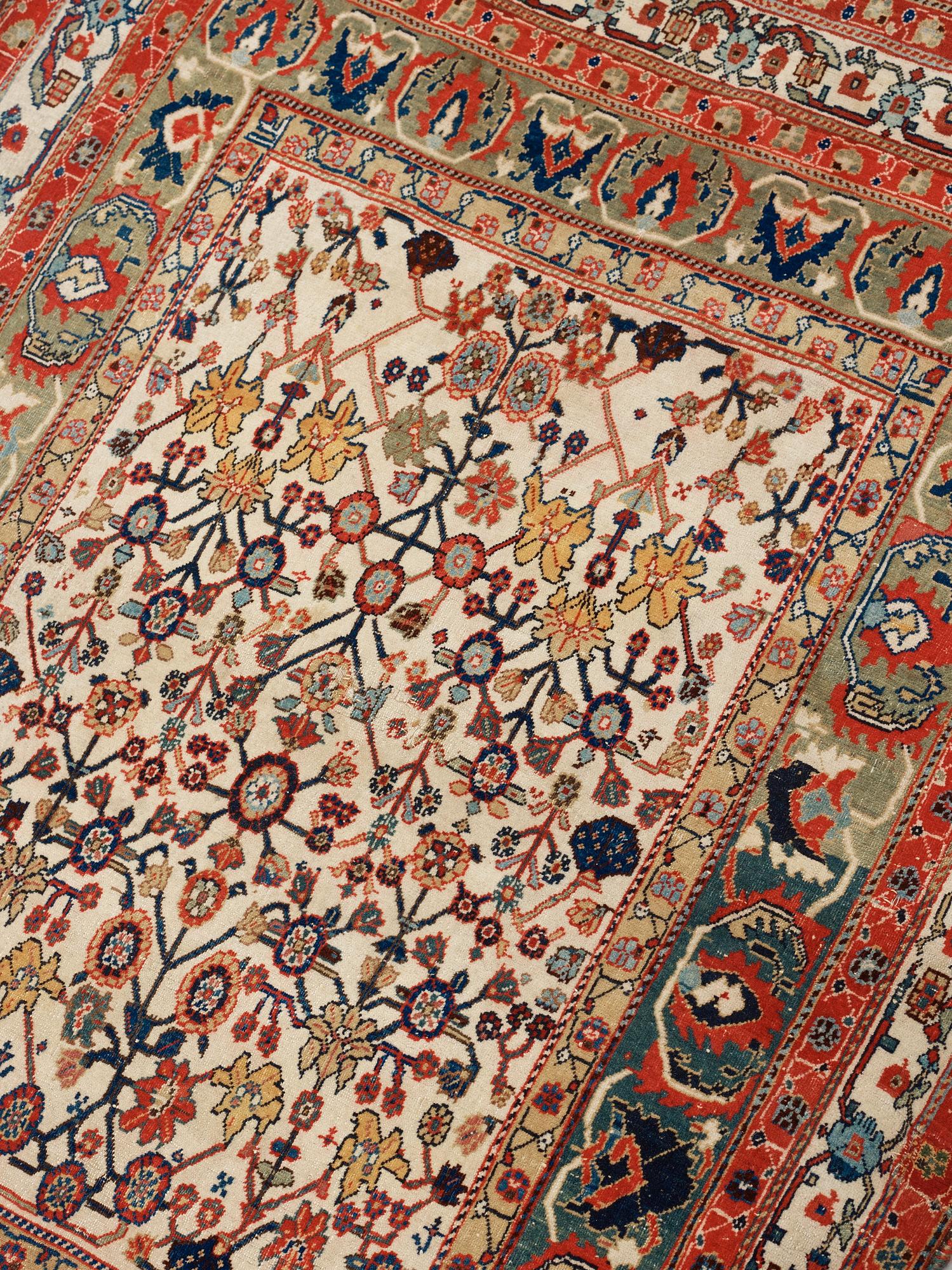 A RUG. An antique Qashqai. 141,5 x 98,5 cm.