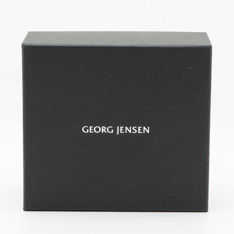 Georg Jensen bangle sterling silver, opens with a hook, design Torun Bülow-Hübe.