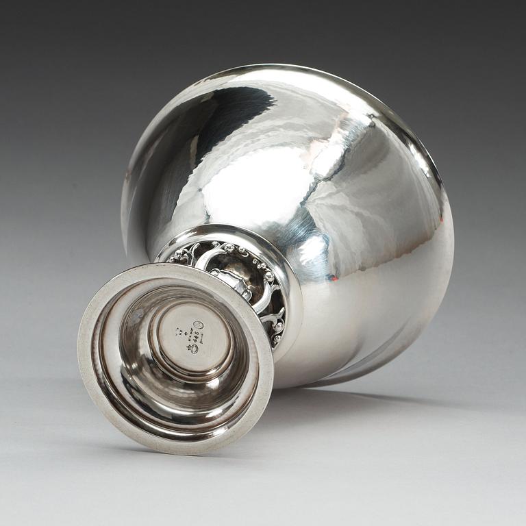 HARALD NIELSEN, skål, Georg Jensen, Köpenhamn 1925-32, sterling,