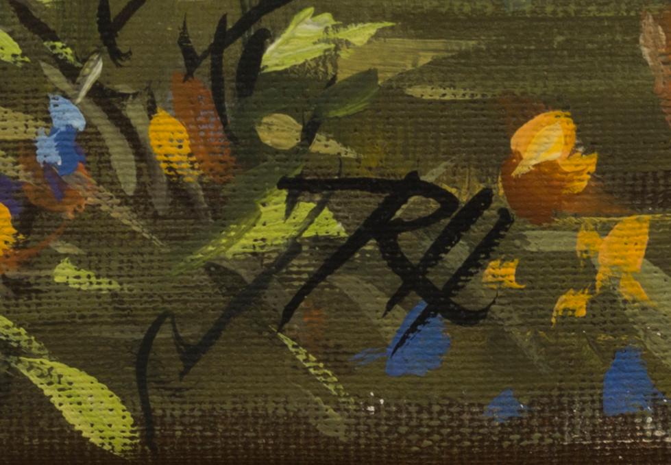 ROALD HANSEN, oil on canvas, signed.