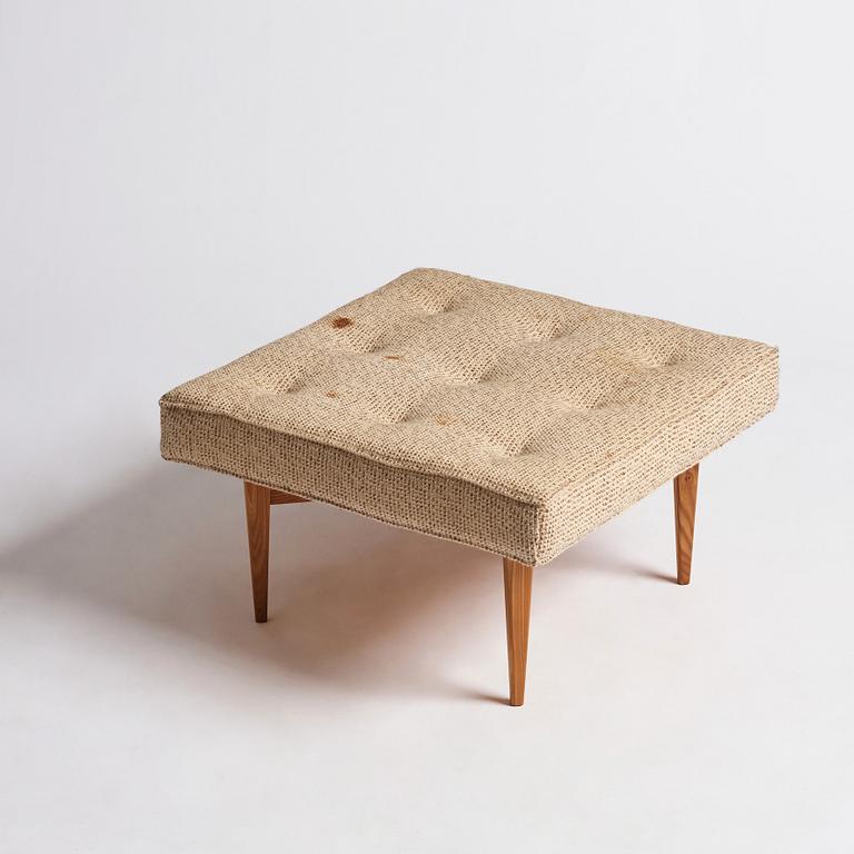 Bruno Mathsson, a rare stool, Firma Karl Mathsson, Värnamo, Sweden, 1965.