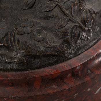 CHARLES GABRIEL SAUVAGE LEMIRE, after, sculpture, bronxe.