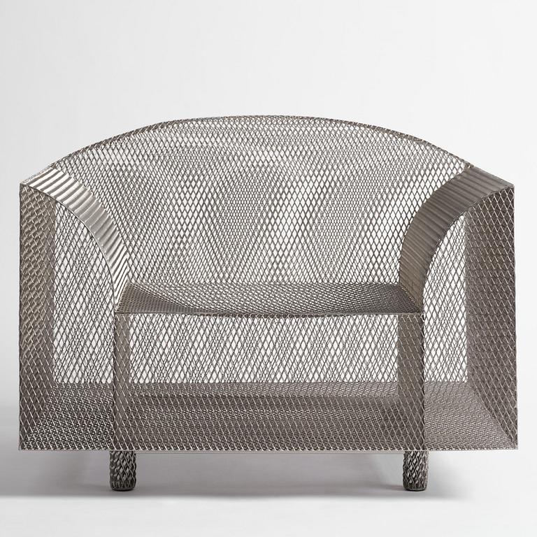 Shiro Kuramata, fåtölj, "How High the Moon", Vitra, 2003.