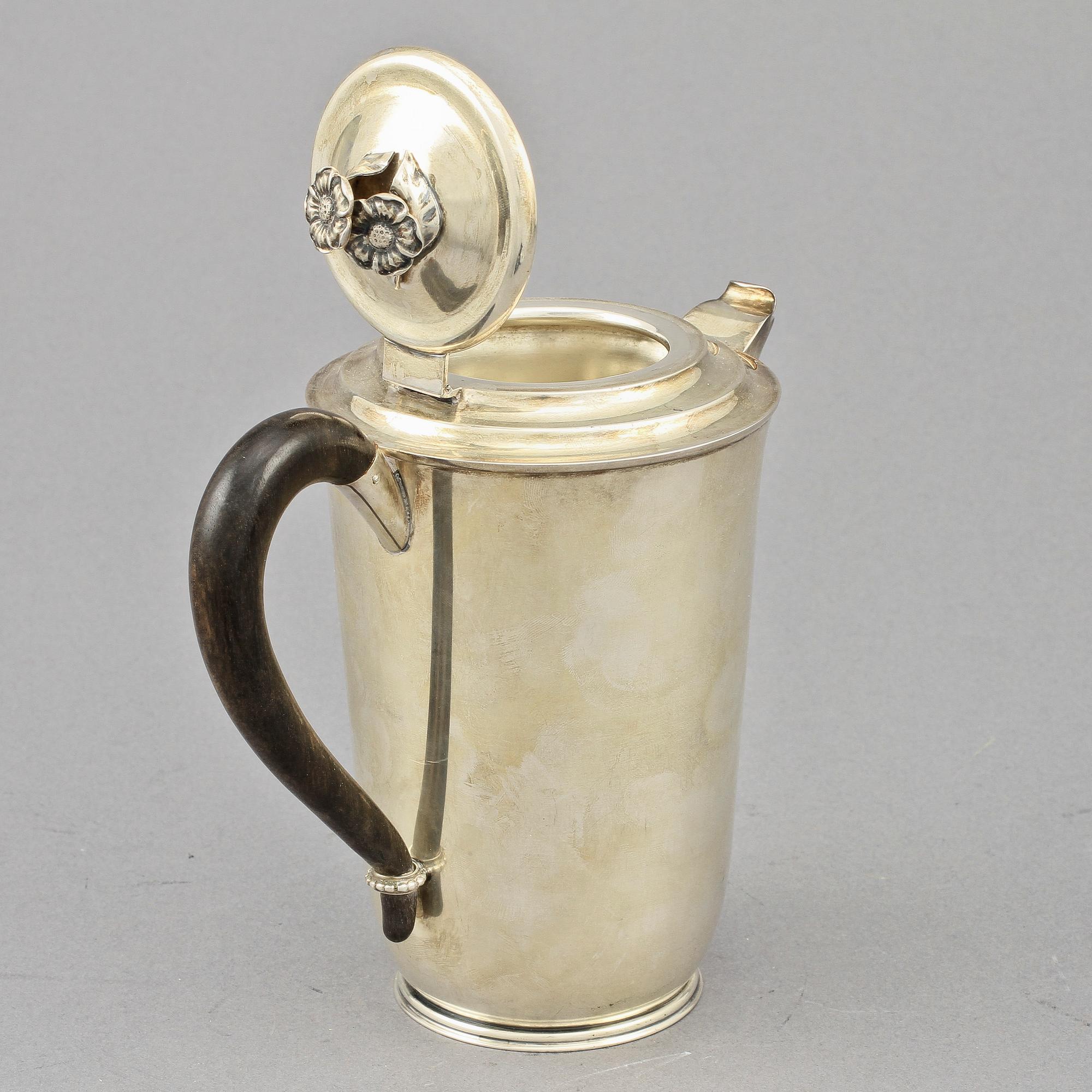 KANNA, silver, Nordisk Silverkonst, Helsingborg, 1956. Vikt 340 g.