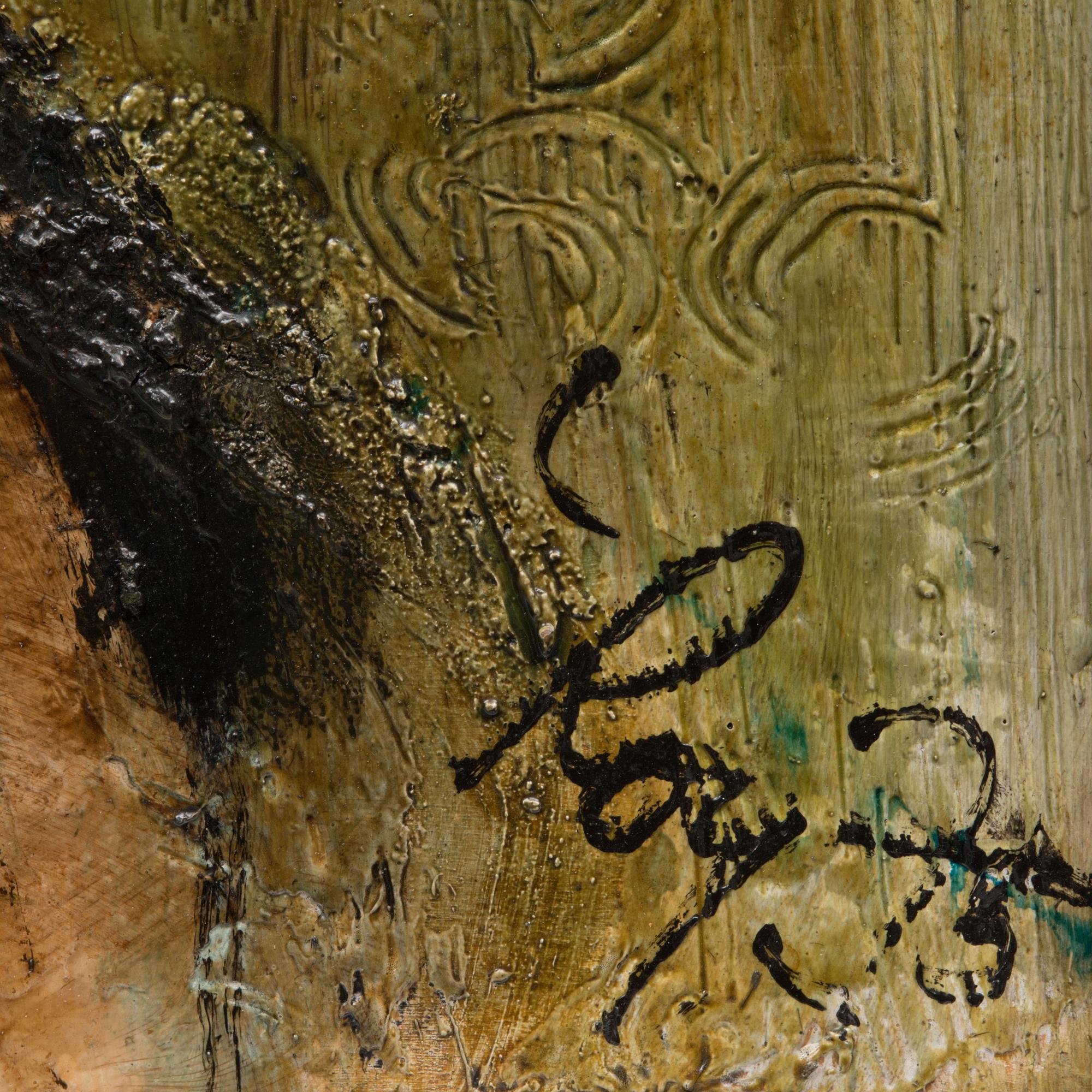 TAPIO (ROY) VILPPONEN,  mixed media, signed and dated -35.