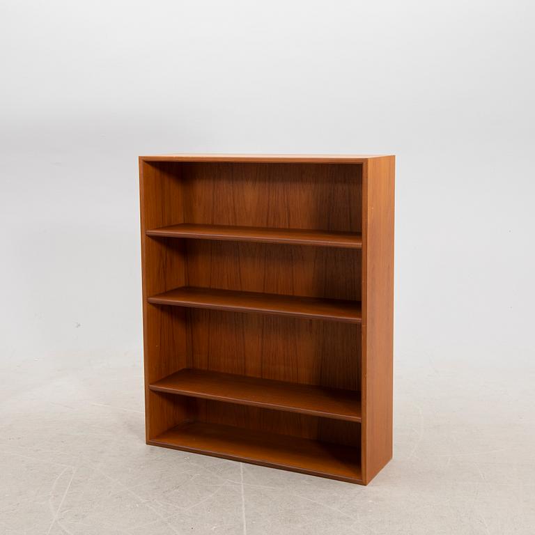 A set of three teak book shelves 1960s.