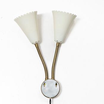 Arvid Böhlmarks Lampfabrik, a wall lamp model "8661", Stockholm, 1950s.