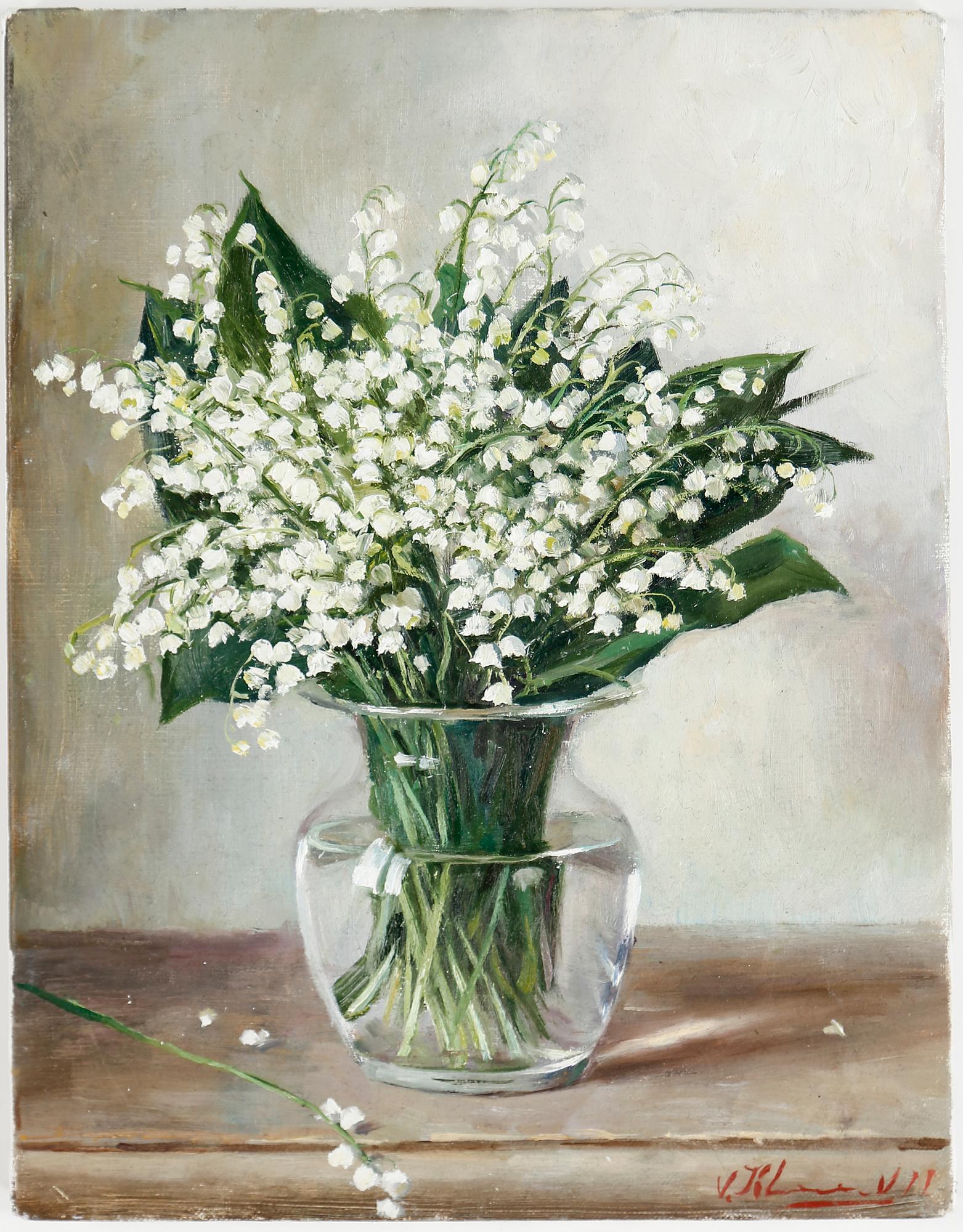 VJETESLAV KLIUCHNIKOV, olja på duk. Signerad och daterad 11.